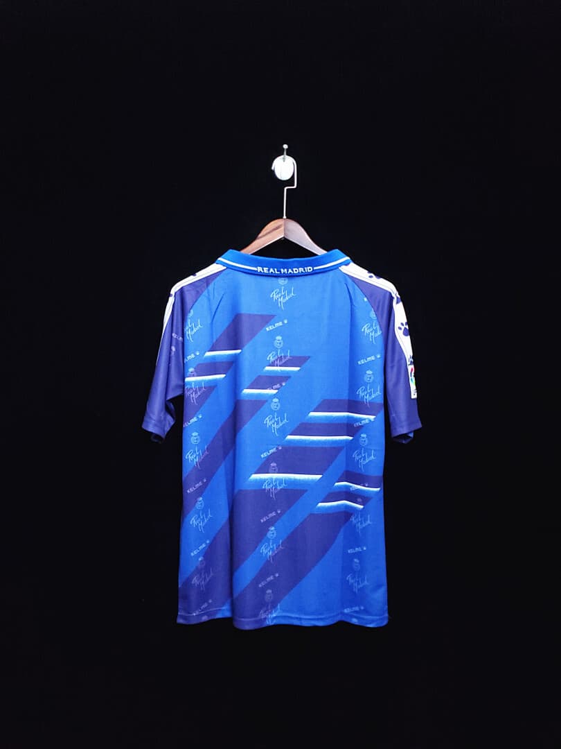 Real Madrid Maillot Extérieur Retro 1994-1996 miniature 11