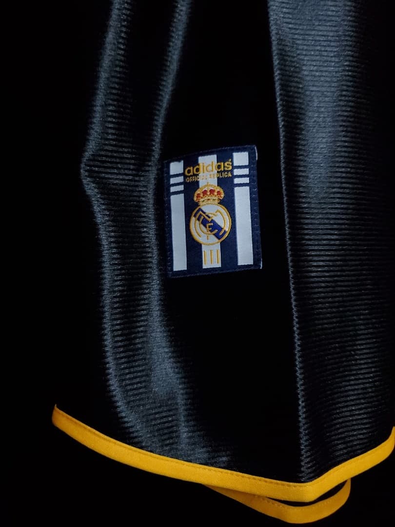 Real Madrid Maillot Extérieur Retro 1998-1999 miniature 6