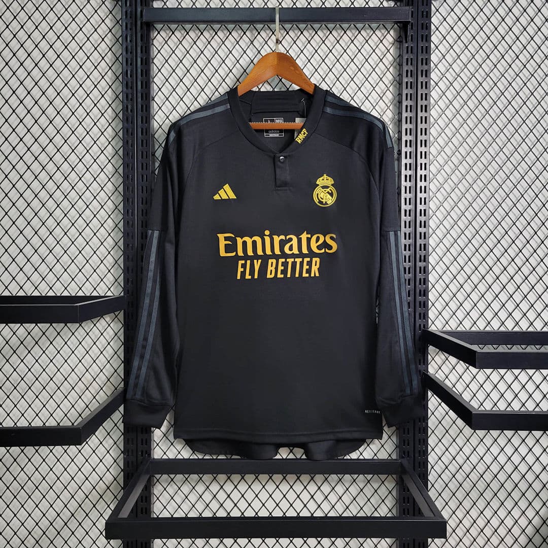 Real Madrid Maillot Third Manches Longues miniature 9