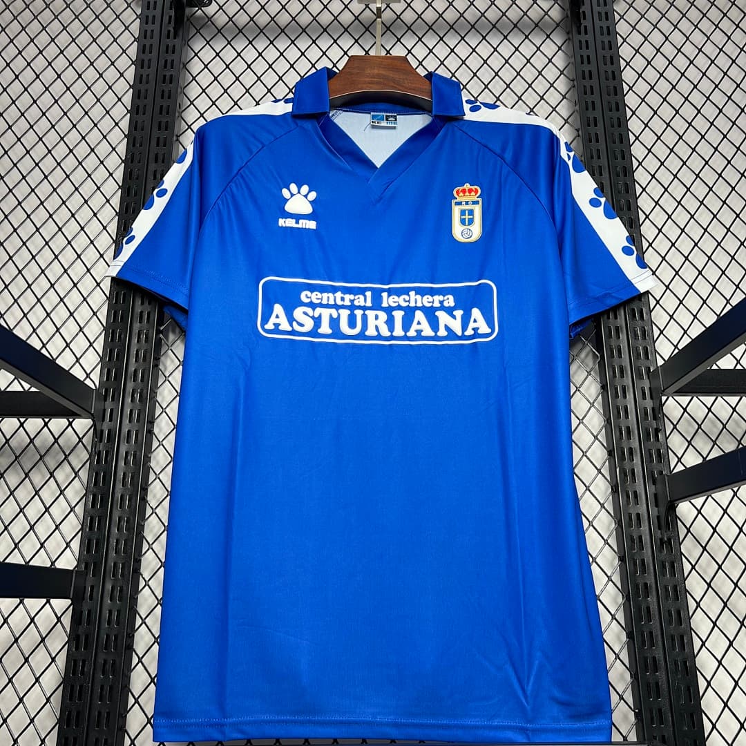 Real Oviedo 199091 Maillot Domicile Retro miniature 5