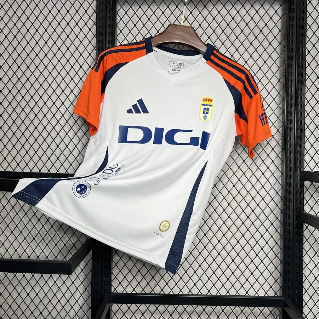 Real Oviedo 2024-2025 Maillot Extérieur