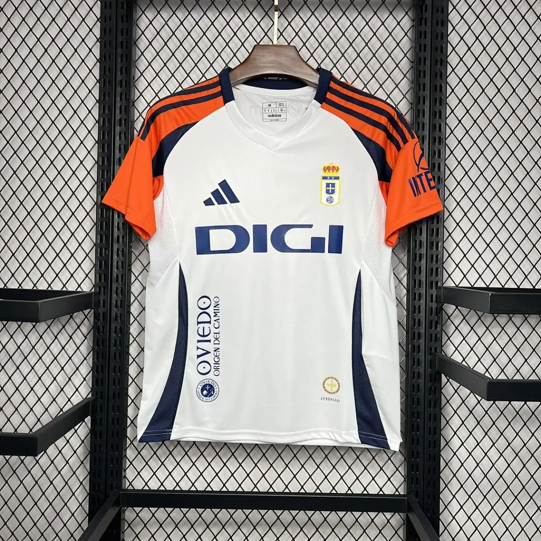Real Oviedo 2024-2025 Maillot Extérieur miniature 2