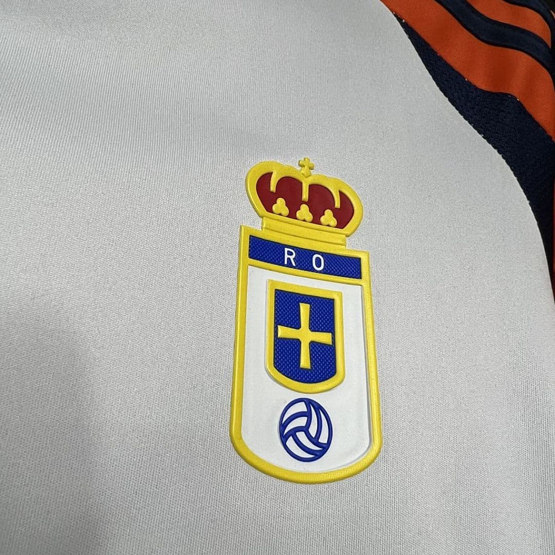 Real Oviedo 2024-2025 Maillot Extérieur miniature 4