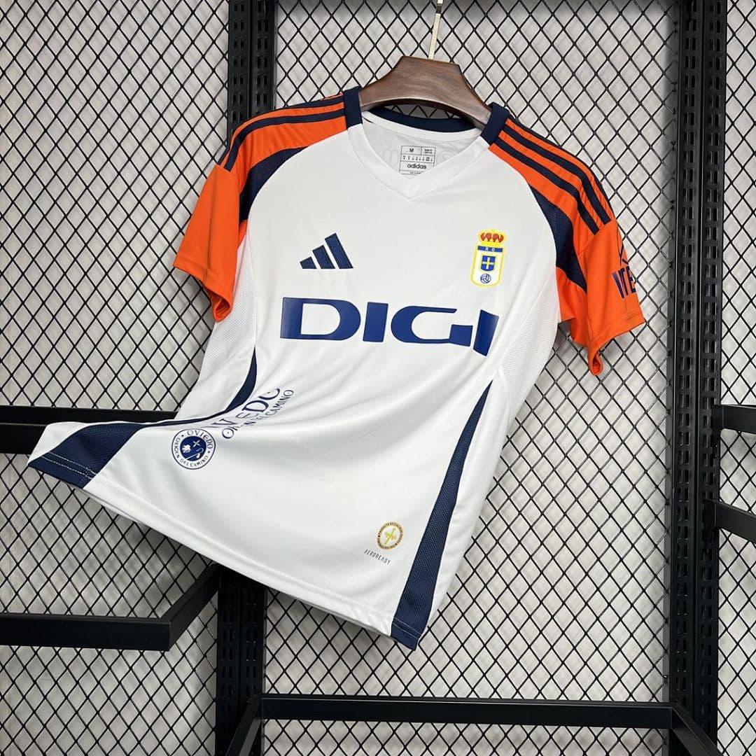 Real Oviedo 2024-2025 Maillot Extérieur miniature 8