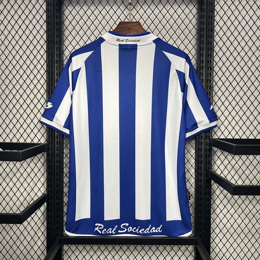 Real Sociedad 2002-2003 Maillot Domicile Retro miniature 9