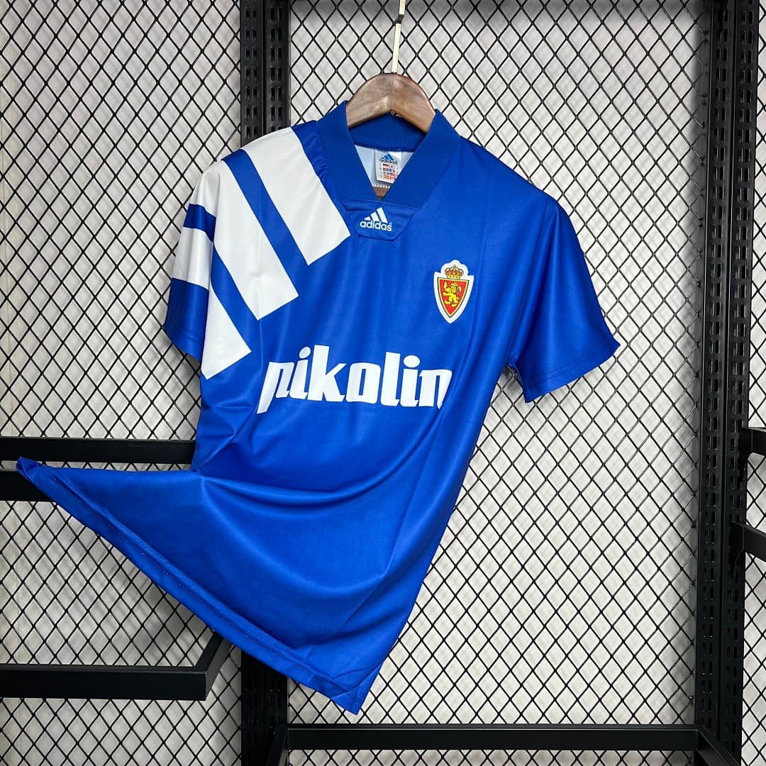 Real Zaragoza 199293 Maillot Extérieur Retro miniature 5