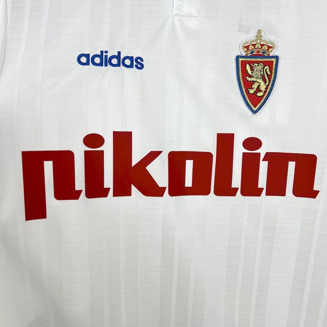 Real Zaragoza 199597 Maillot Domicile Retro miniature 6