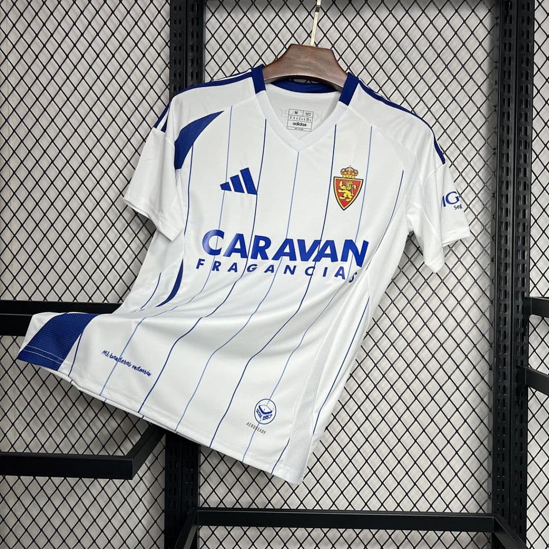 Real Zaragoza 2024-2025 Maillot Domicile miniature 9