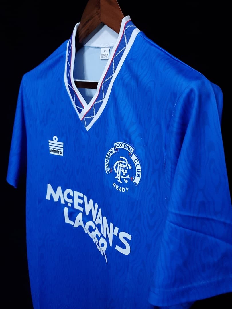Retro90 Rangers Maillot Domicile Retro miniature 4