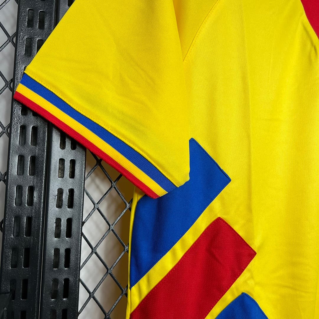 Romania Maillot Domicile Retro 1994 miniature 4
