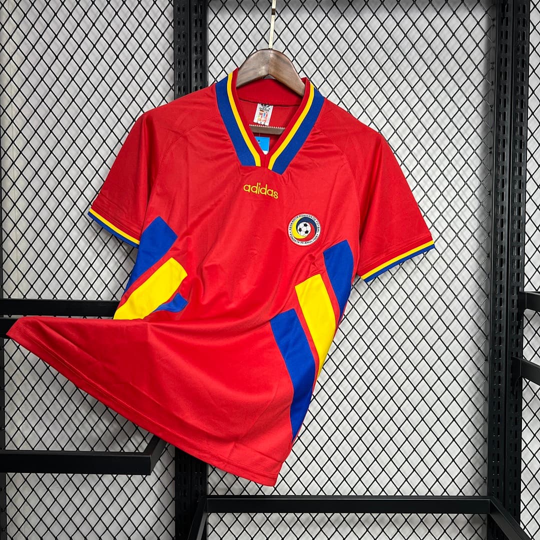 Romania Maillot Extérieur Retro 1994 miniature 7