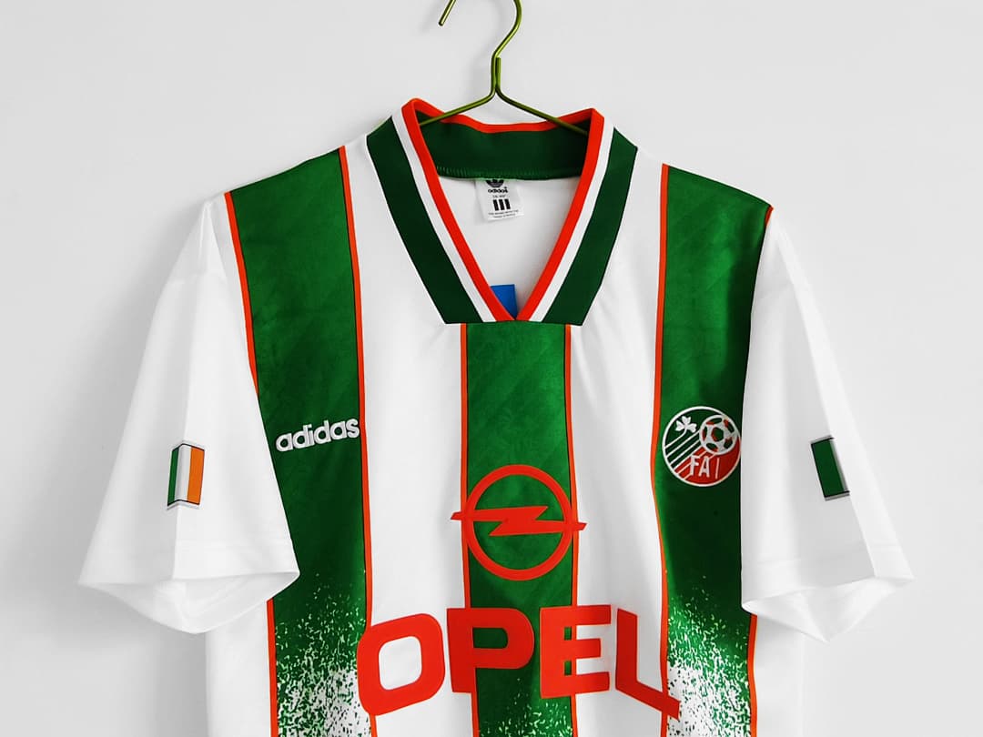 S 2Xl Of Ireland Maillot Extérieur Retro 1994 miniature 4