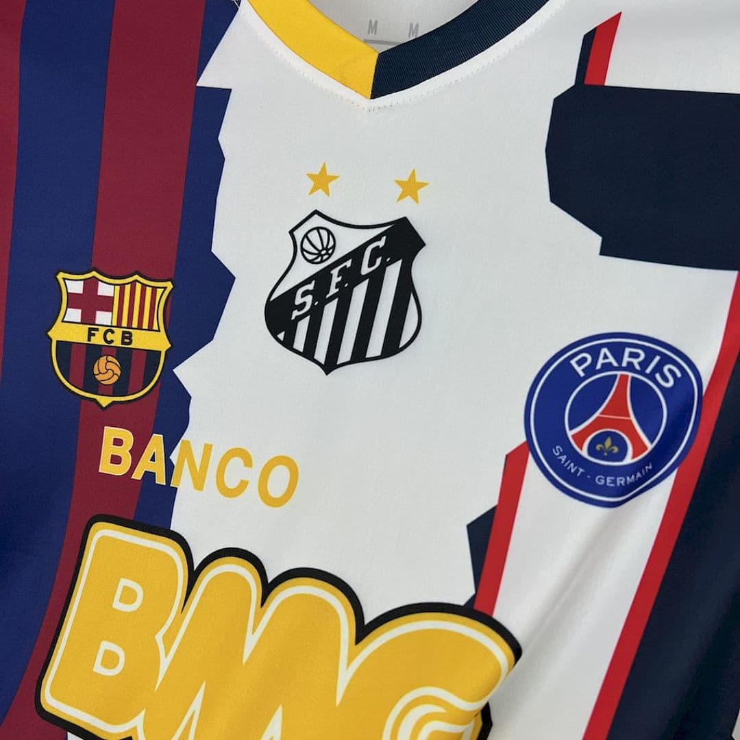 Santos Maillot Domicile miniature 3