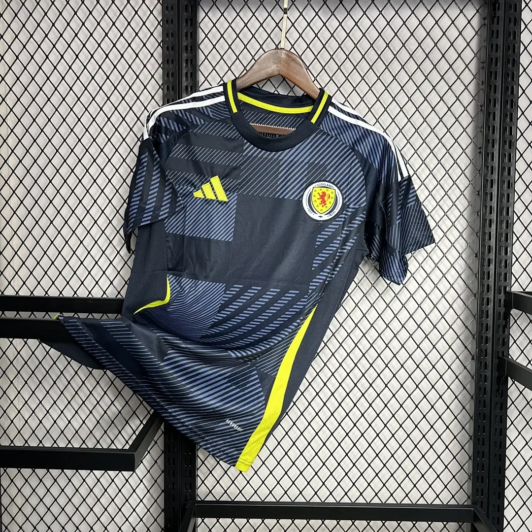 Scotland 2024-2025 Euro Maillot Domicile