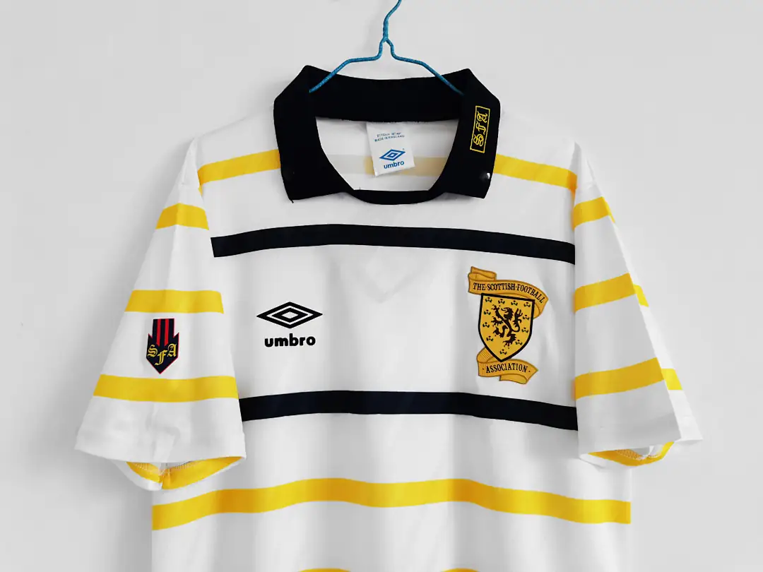 Scotland Maillot Extérieur Retro 1988-1991 miniature 2