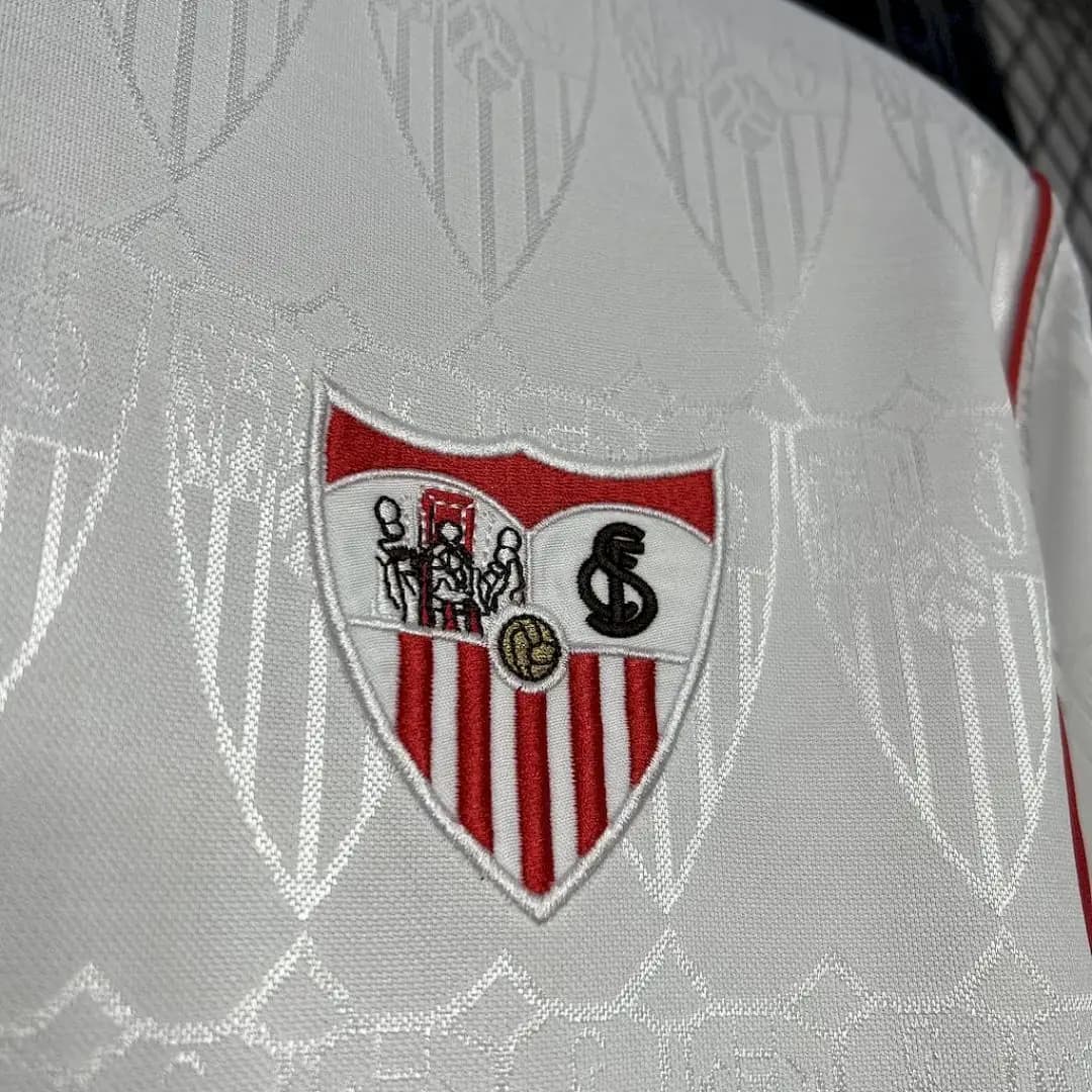 Sevilla Fc 199192 Maillot Domicile Retro miniature 2