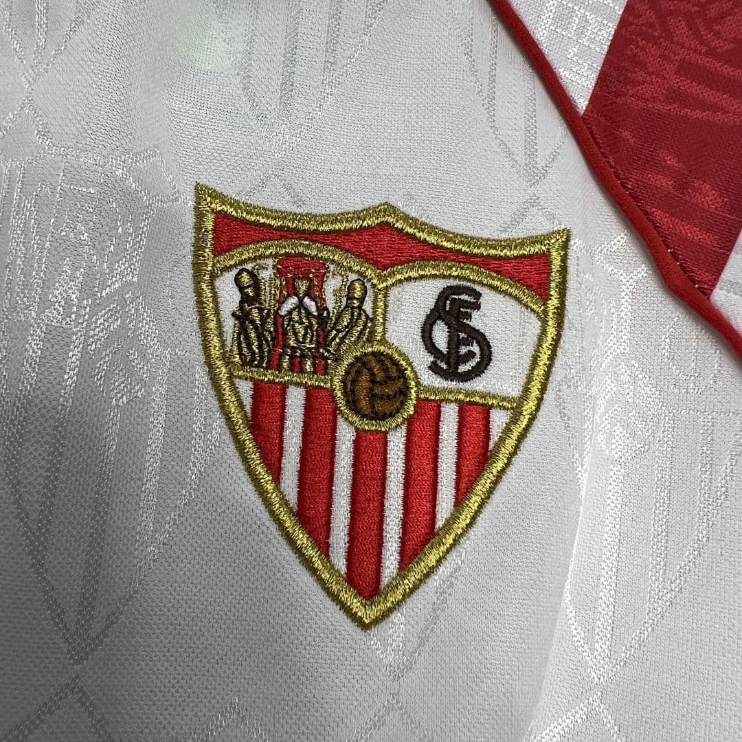 Sevilla Fc 199293 Maillot Domicile Retro miniature 5