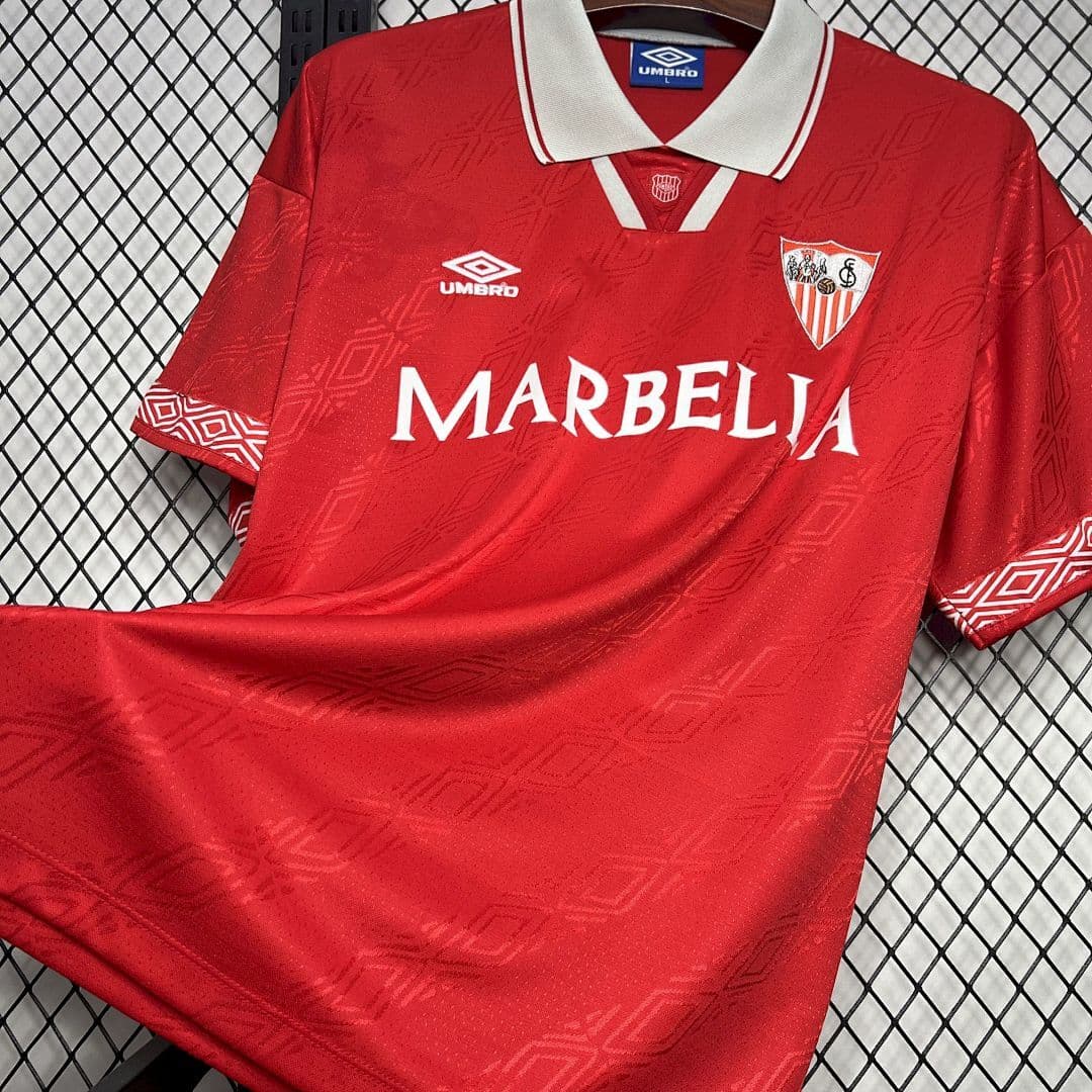 Sevilla Fc 199496 Maillot Extérieur Retro miniature 7