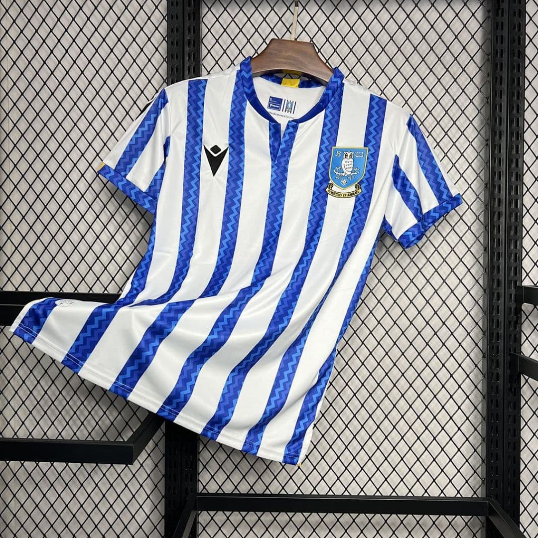 Sheffield Wednesday F C 2024-2025 Maillot Domicile miniature 3