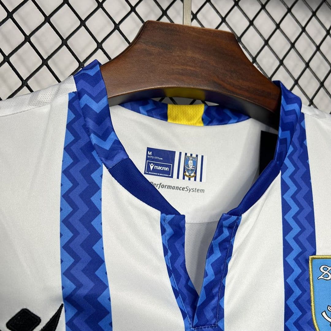 Sheffield Wednesday F C 2024-2025 Maillot Domicile miniature 4