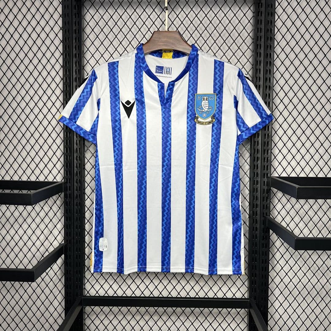Sheffield Wednesday F C 2024-2025 Maillot Domicile miniature 6