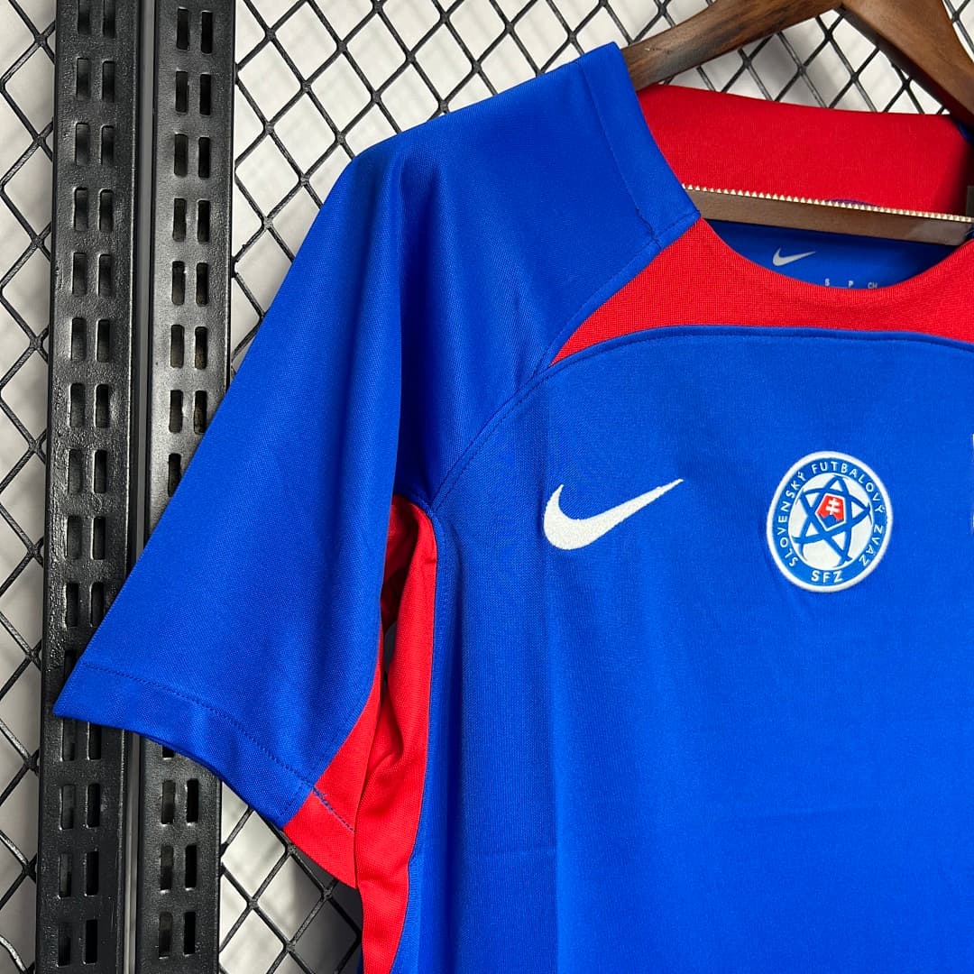 Slovakia 2024-2025 Euro Maillot Domicile miniature 3