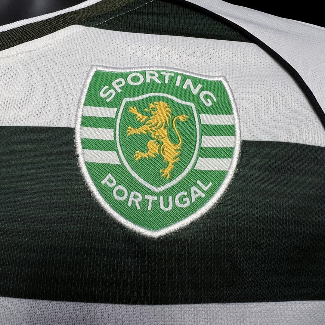 Sporting CP Maillot Domicile Retro miniature 3