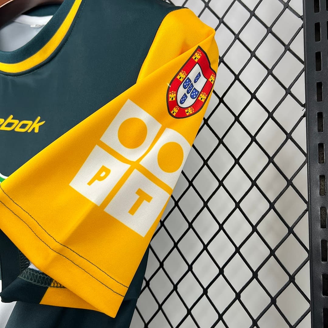 Sporting CP Maillot Exterieur Retro 2002-2003 miniature 4