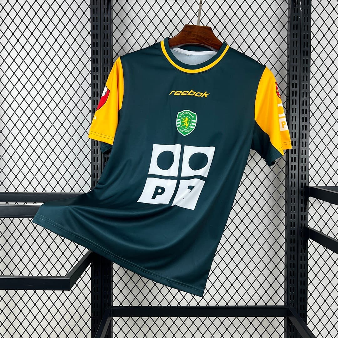 Sporting CP Maillot Exterieur Retro 2002-2003 miniature 6