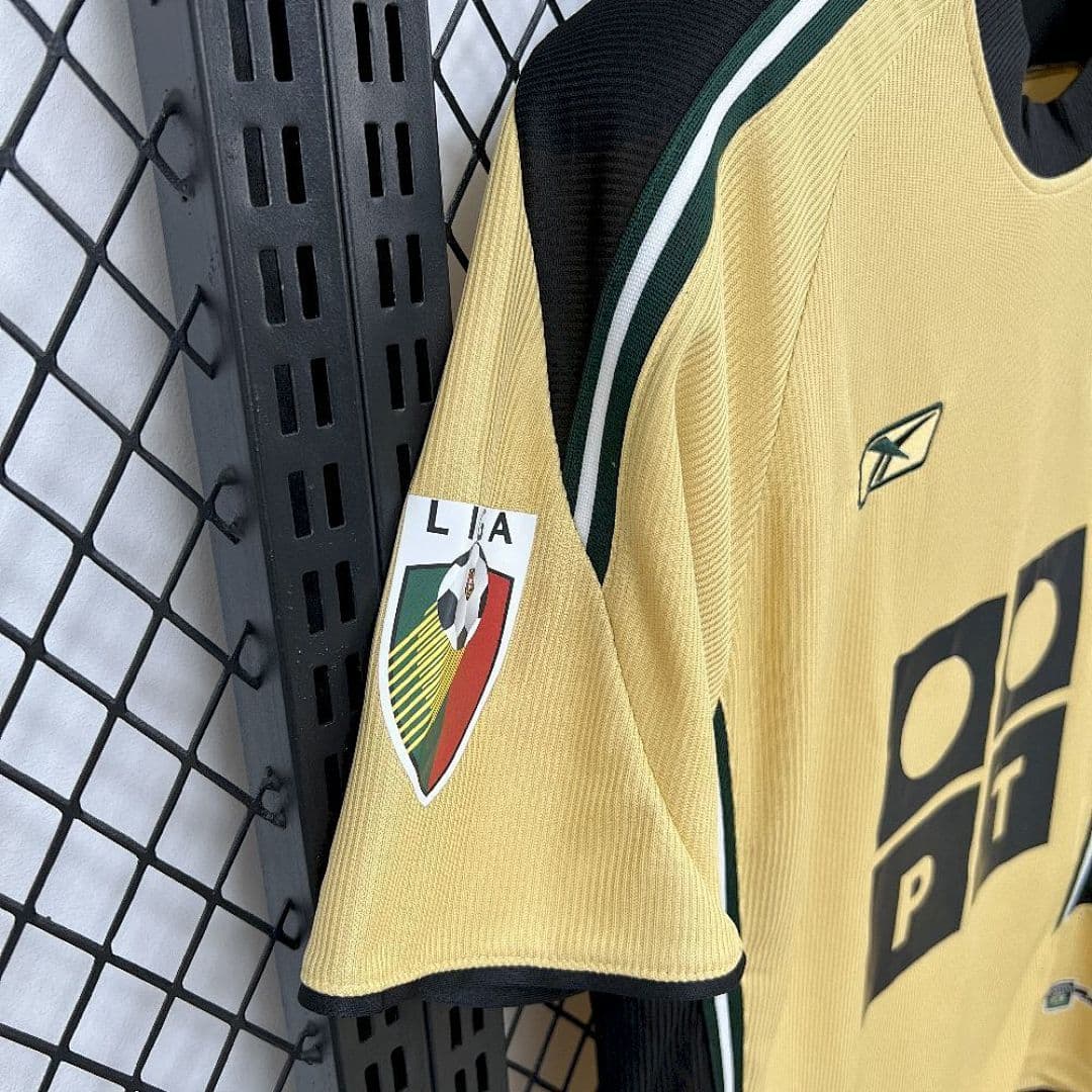 Sporting CP Maillot Extérieur Retro 2003-2004 miniature 8