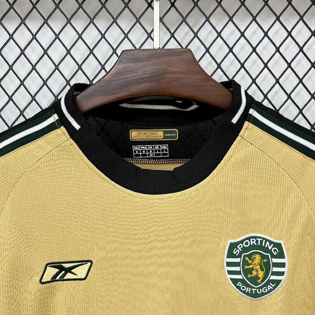 Sporting CP Maillot Extérieur Retro 2003-2004 miniature 16