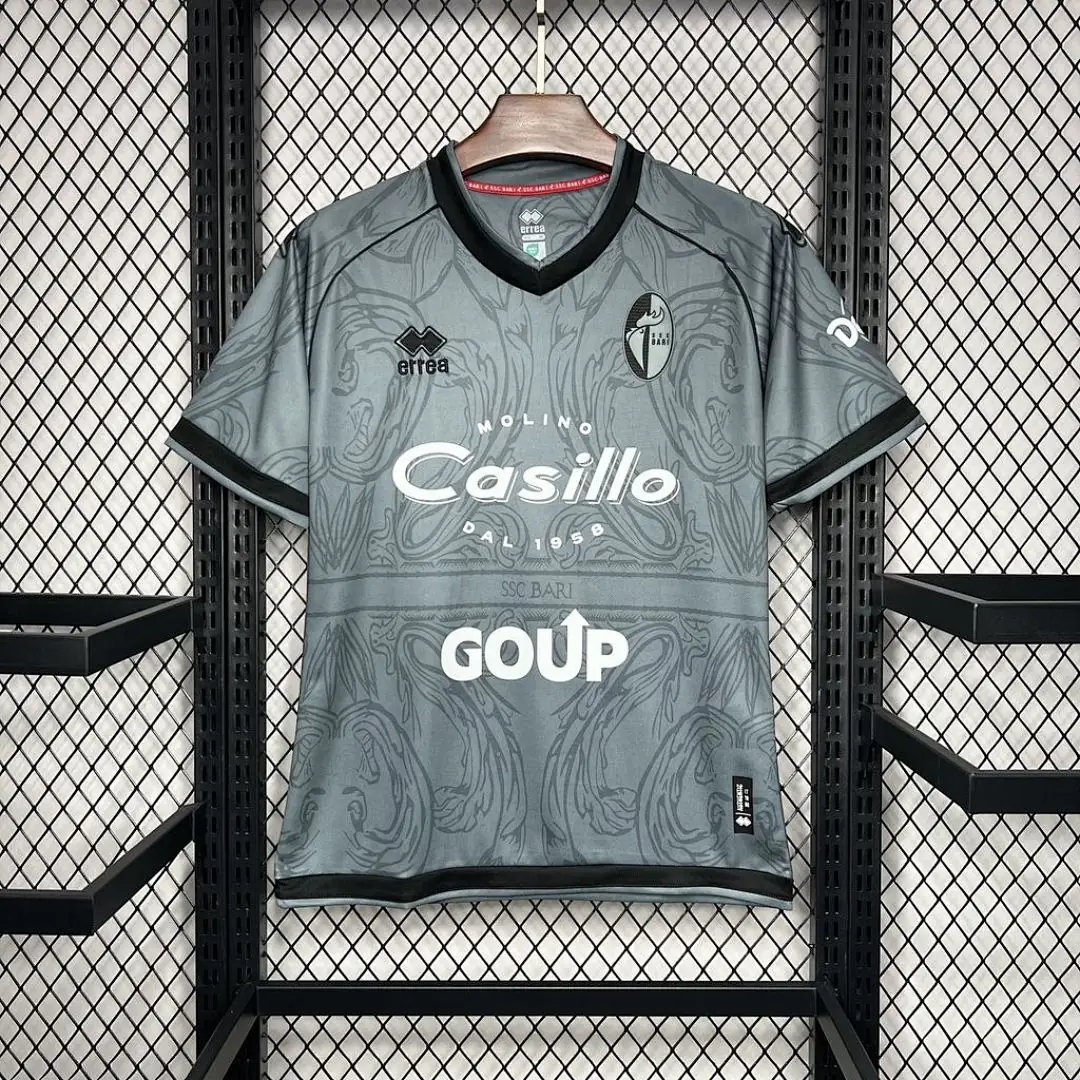 Ssc Bari 2024-2025 Grey Maillot Domicile