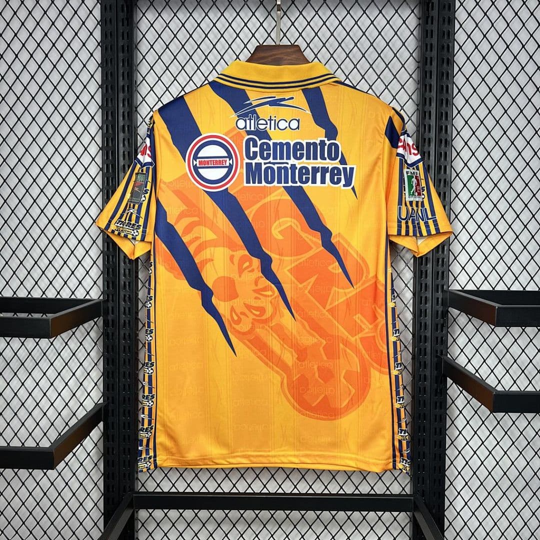 Tigres Uanl 199798 Maillot Domicile Retro miniature 3