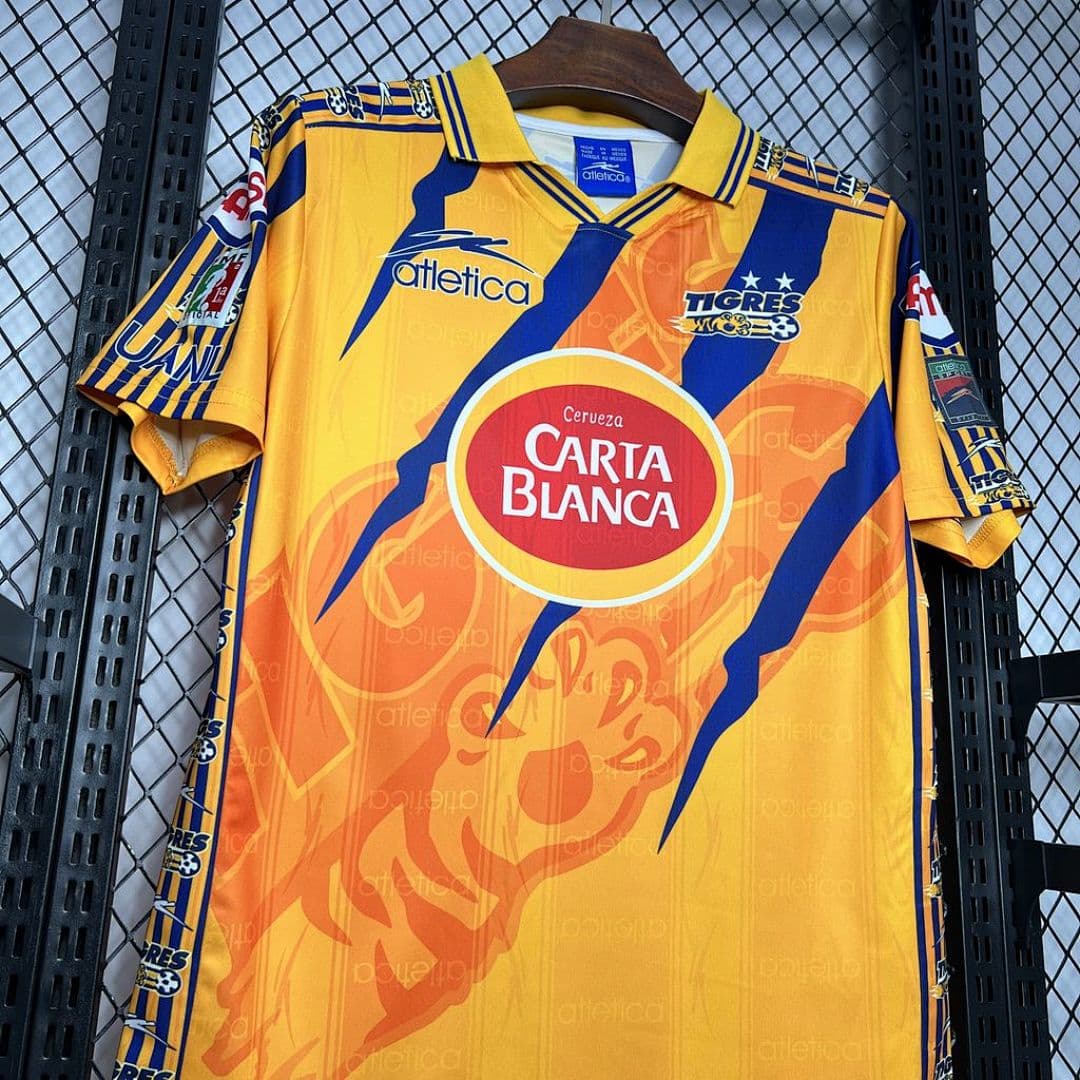 Tigres Uanl 199798 Maillot Domicile Retro miniature 5