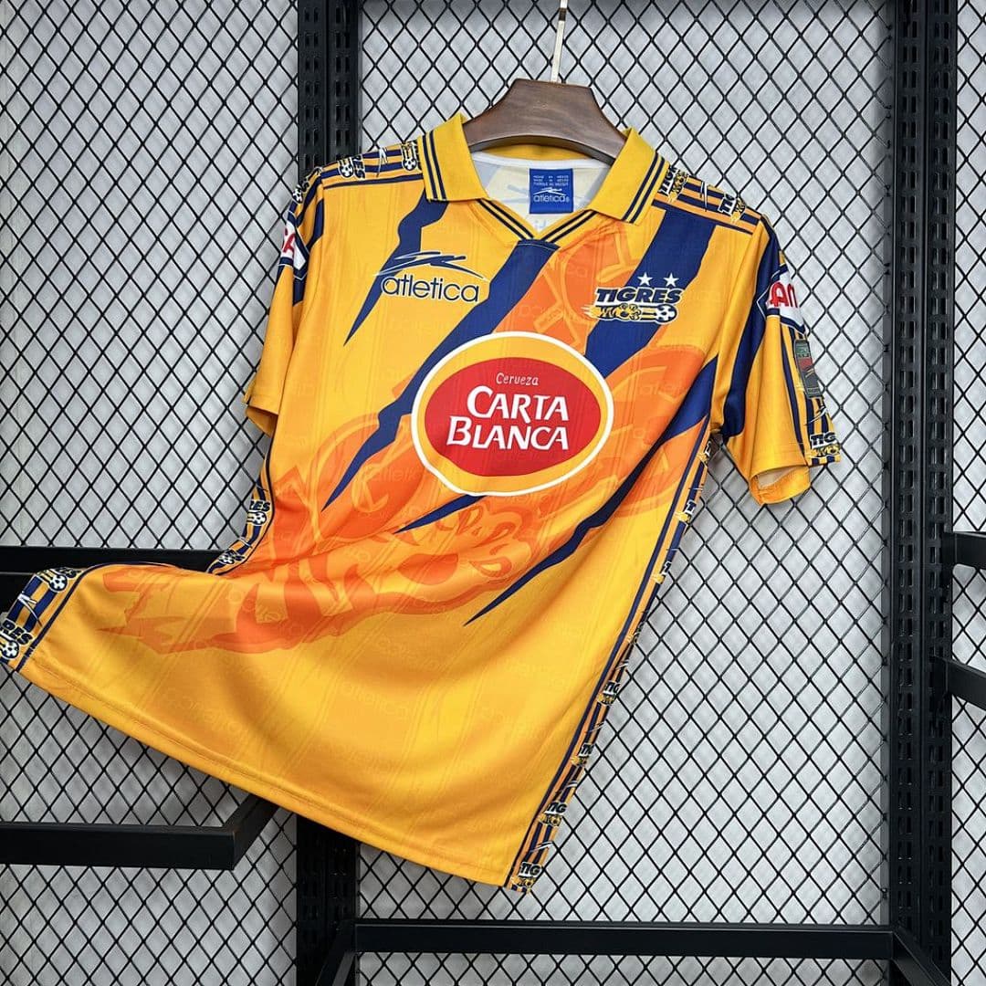 Tigres Uanl 199798 Maillot Domicile Retro miniature 7
