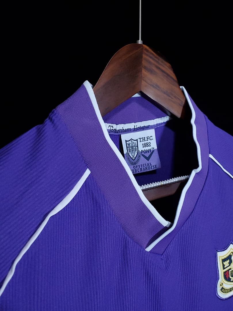 Tottenham Maillot Extérieur Retro 1998 miniature 10