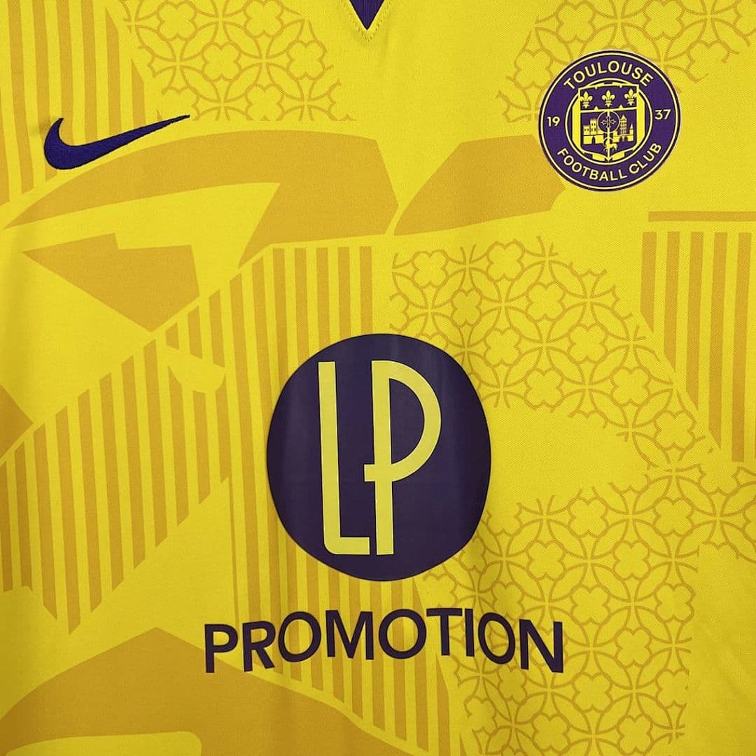 Toulouse Fc 2024-2025 Maillot Extérieur miniature 4