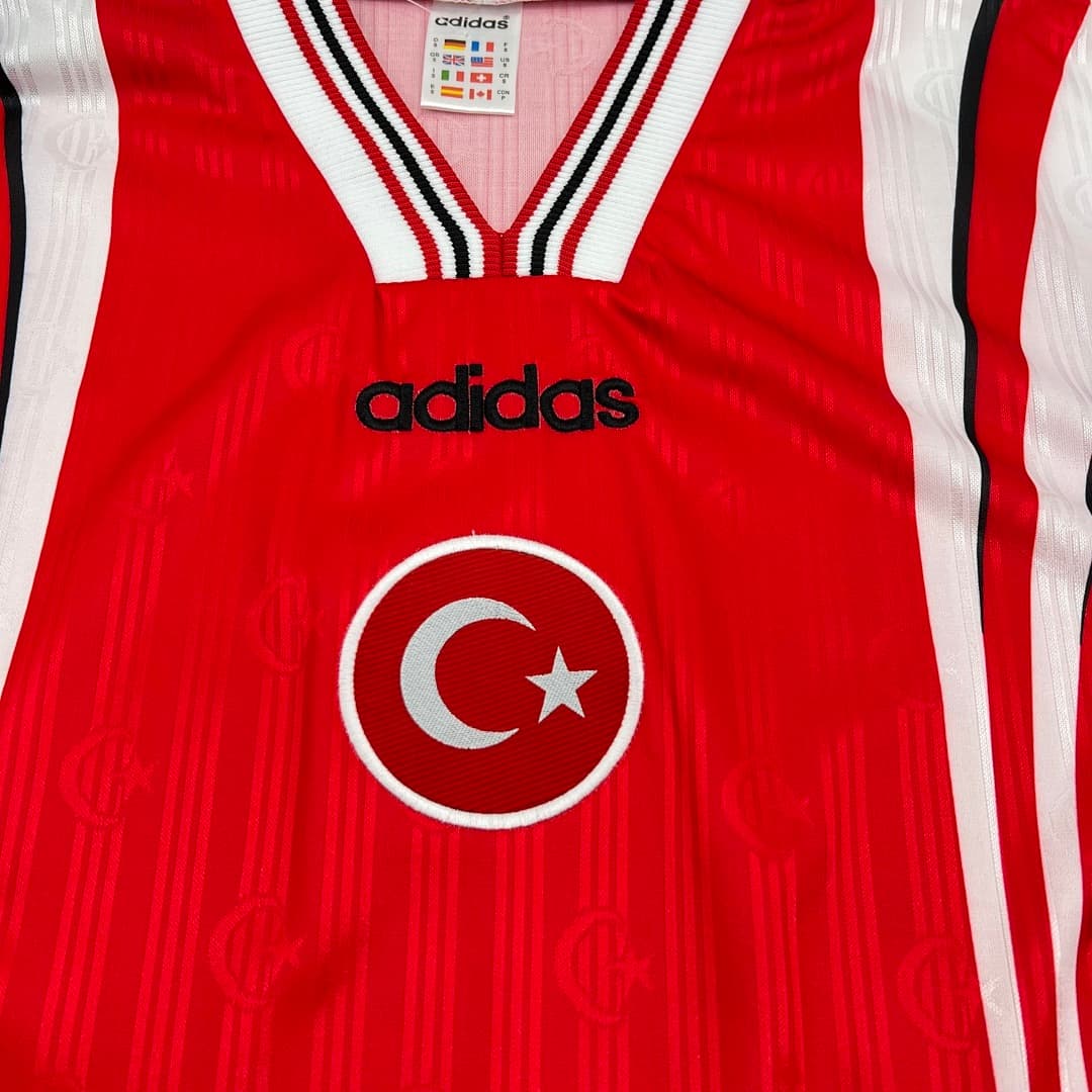 Turkiye Maillot Domicile Retro 1996 miniature 5