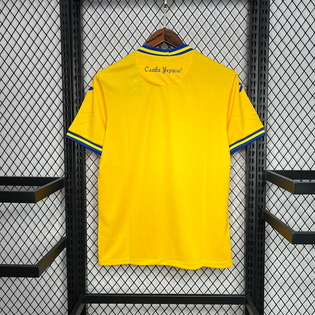 Ukraine 2024-2025 Euro Maillot Domicile miniature 7
