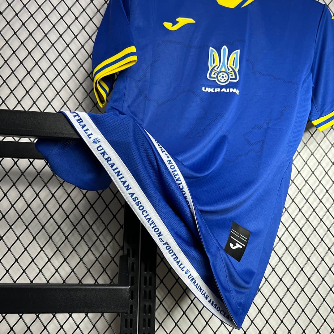 Ukraine 2024-2025 Euro Maillot Extérieur miniature 6
