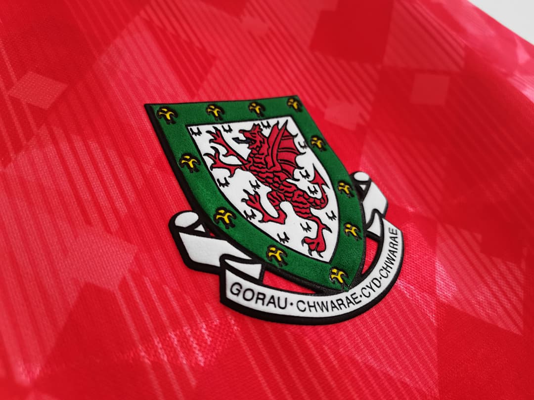 Wales Maillot Domicile Retro 1990-1992 miniature 15
