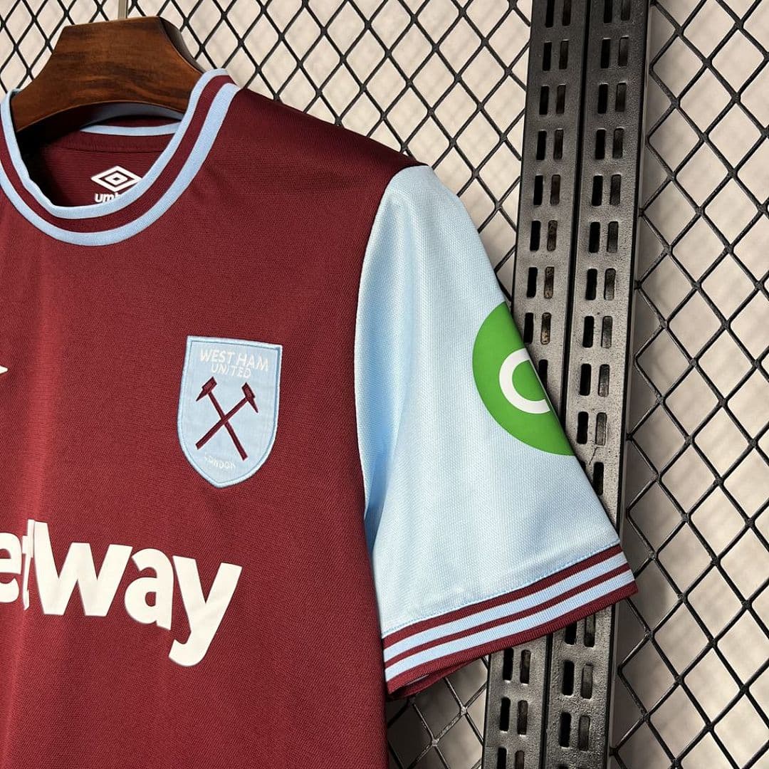 West Ham United 2024-2025 Maillot Domicile miniature 3