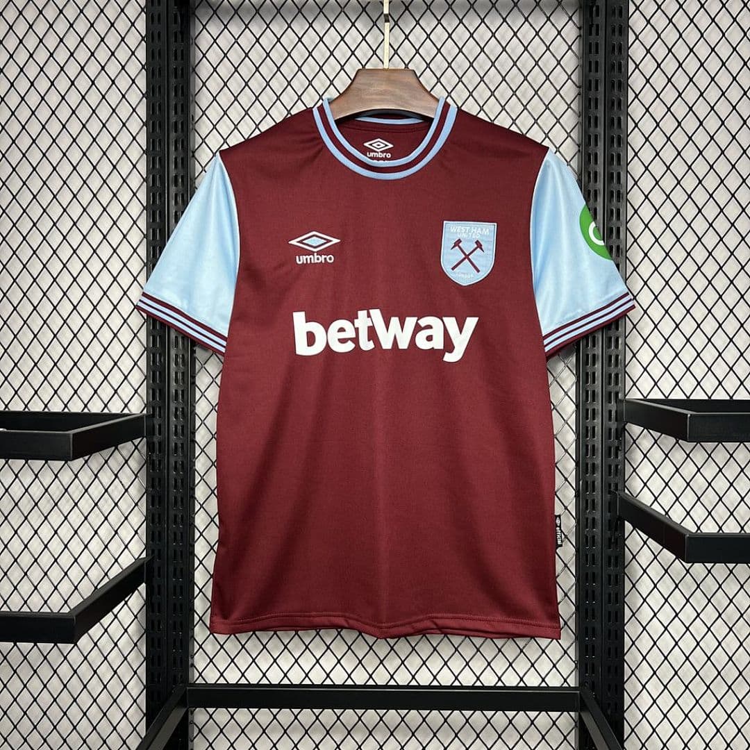 West Ham United 2024-2025 Maillot Domicile miniature 4
