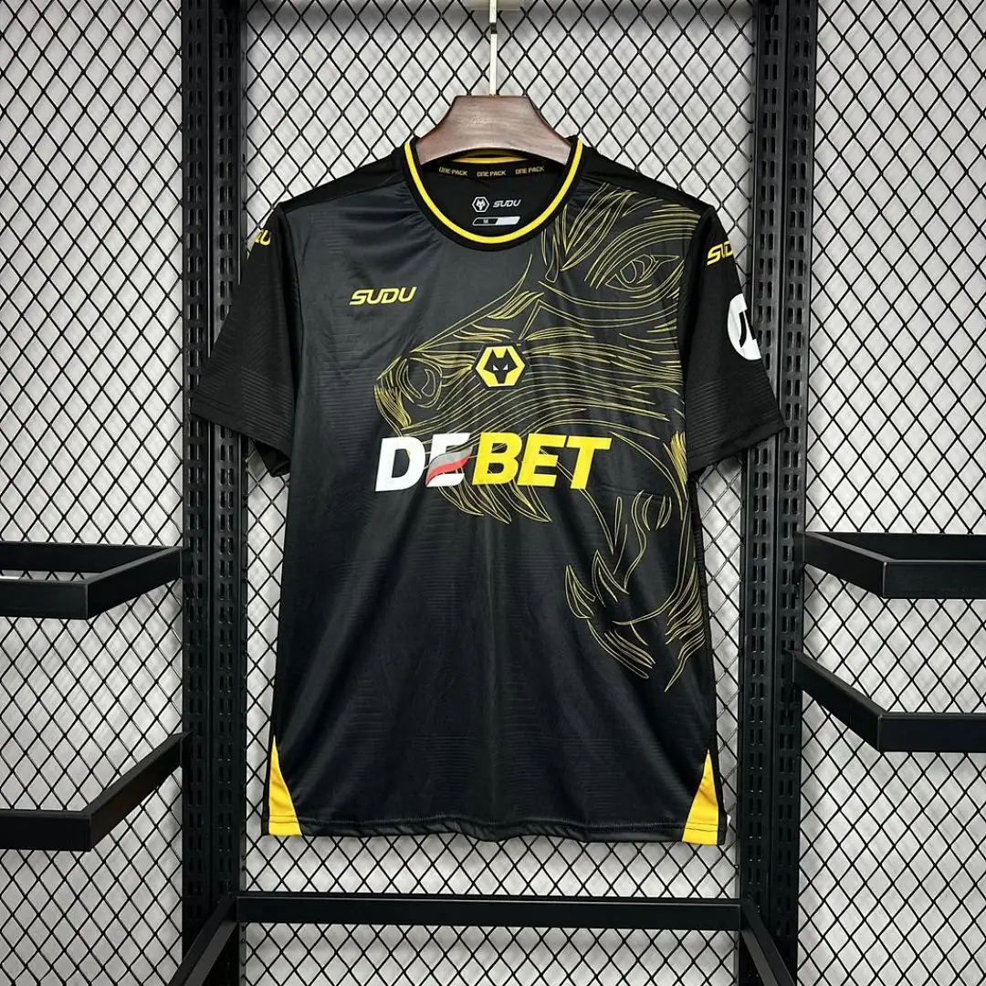 Wolves 2024-2025 Maillot Extérieur miniature 2