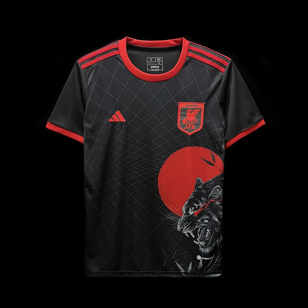 2324 Japanese Black Tiger Special Edition S Xxl Maillot Domicile Edition Speciale