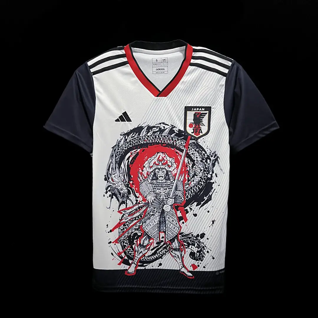 2324 Japanese Dragon Samurai S Xxl Maillot Domicile
