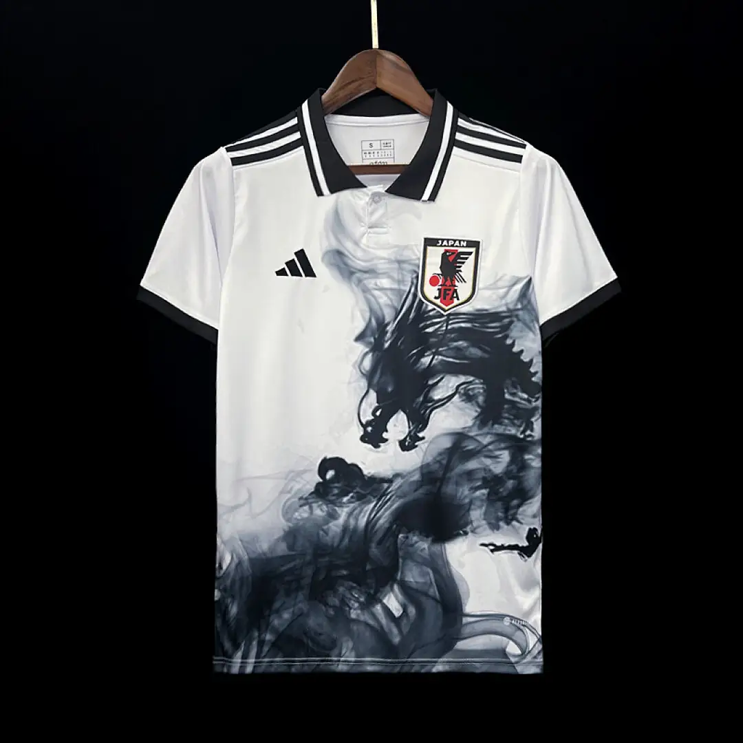 2324 Japanese Ink Painting Dragon S Xxl Maillot Domicile