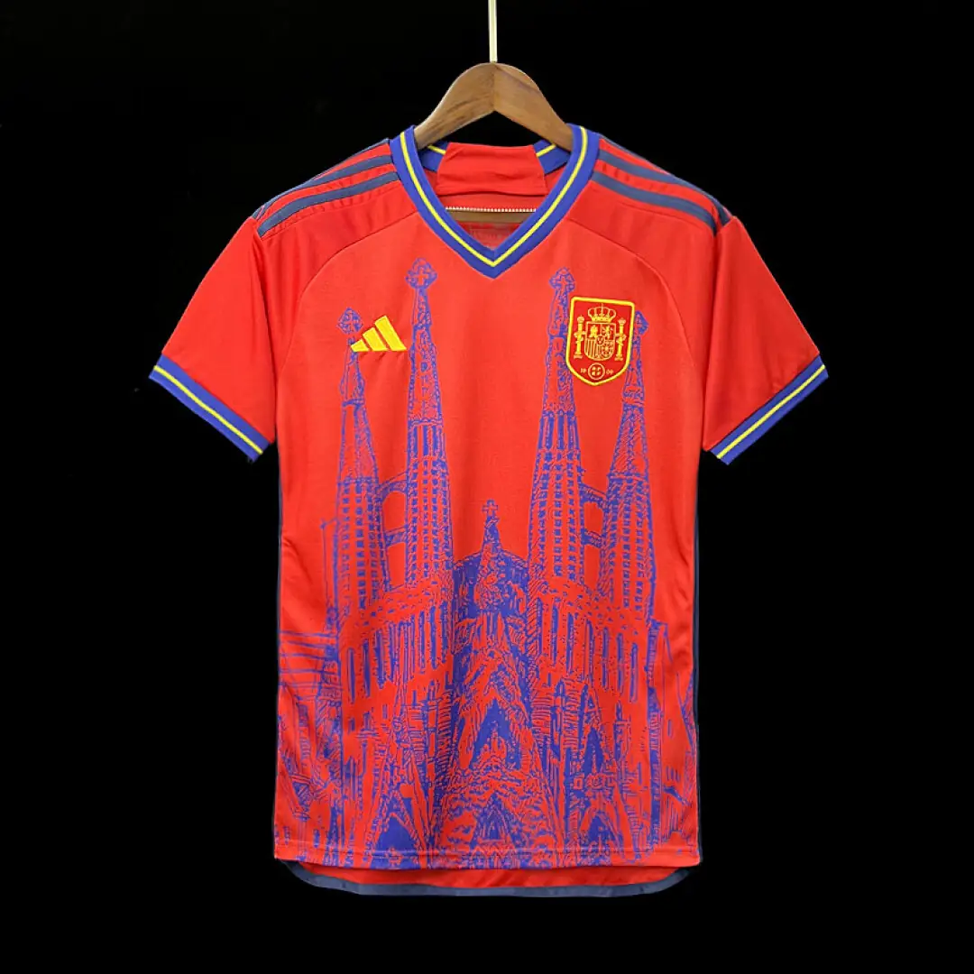 2324 Spanish Holy Family Cathedral S Xxl Maillot Domicile