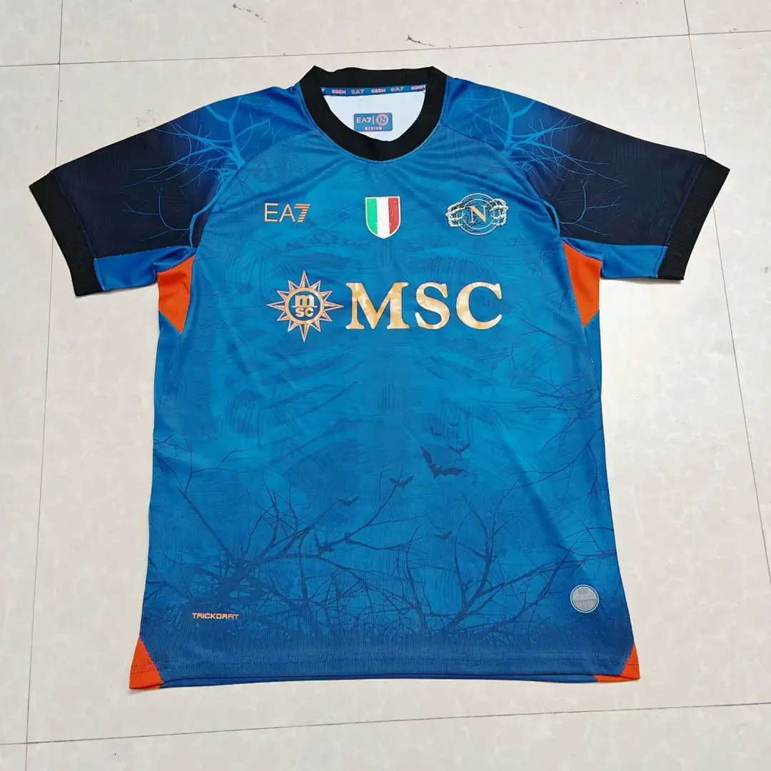 2526 Naples Halloween Fluorescent Edition S Xxxxl Maillot Domicile