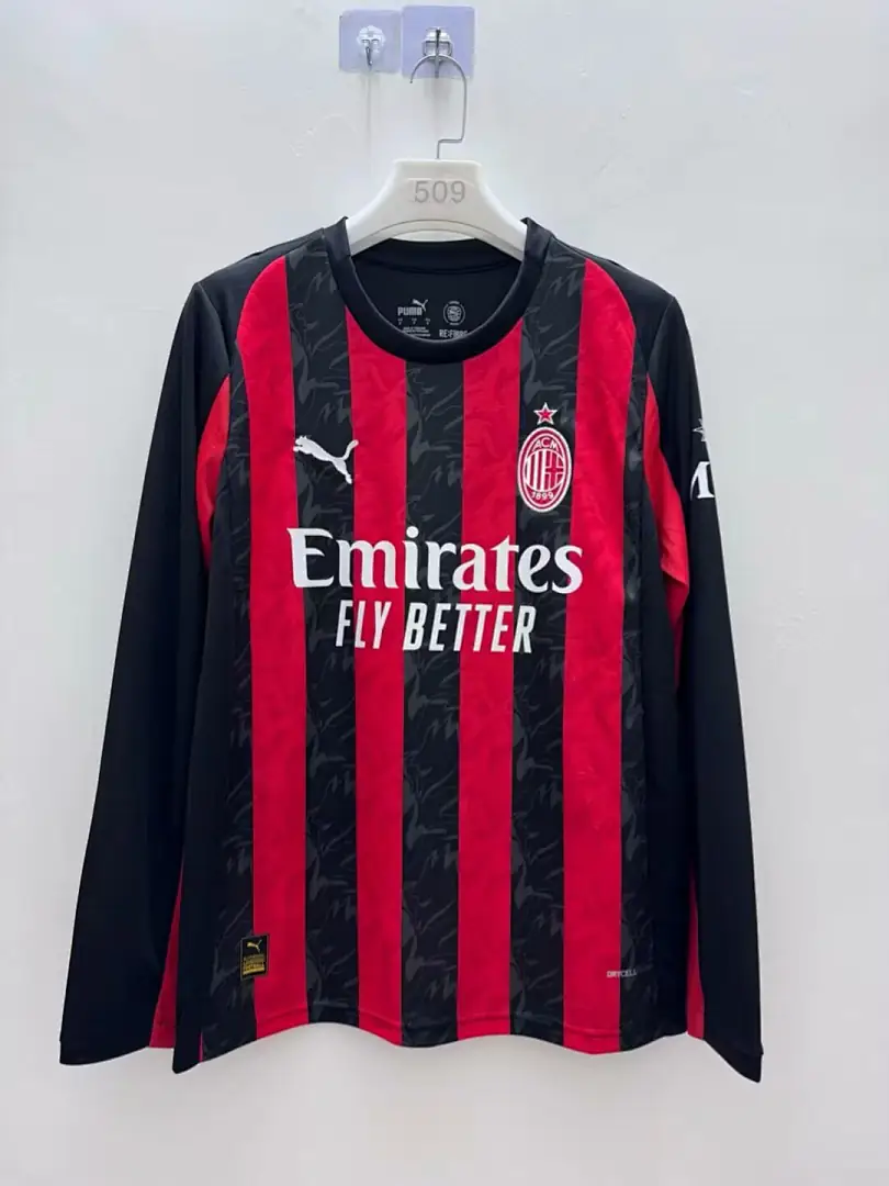 26Ac Main Long Sleeve S Xxxxl Maillot Domicile Manches Longues